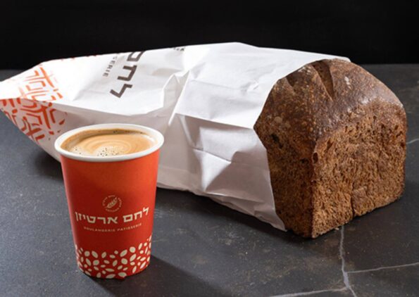 לחם מחמצת שיפון של לחם ארטיזן